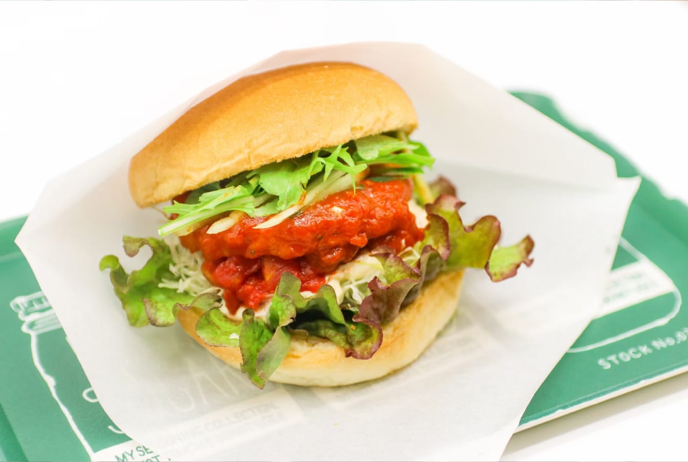 ご当地バーガー「なめパックン」