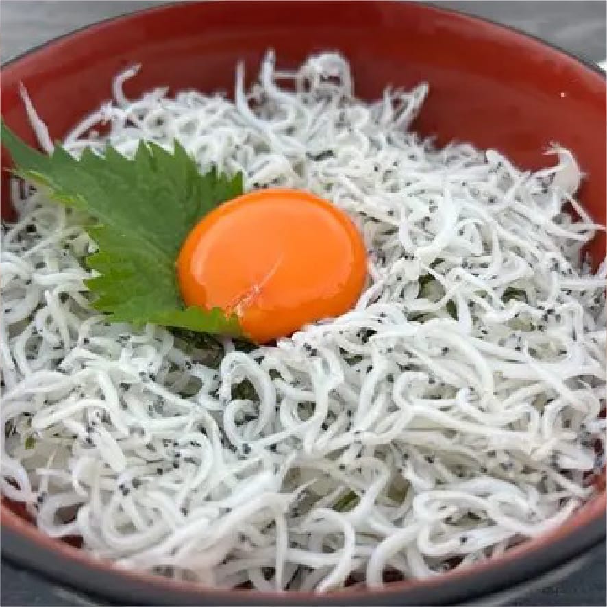釜揚げ白魚丼